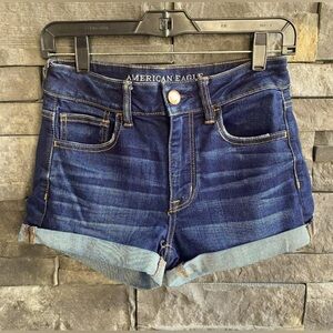 American Eagle Hi Rise Shortie - 4